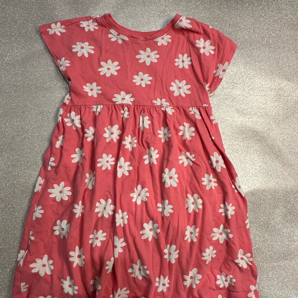 Old Navy Pink floral dress 6T